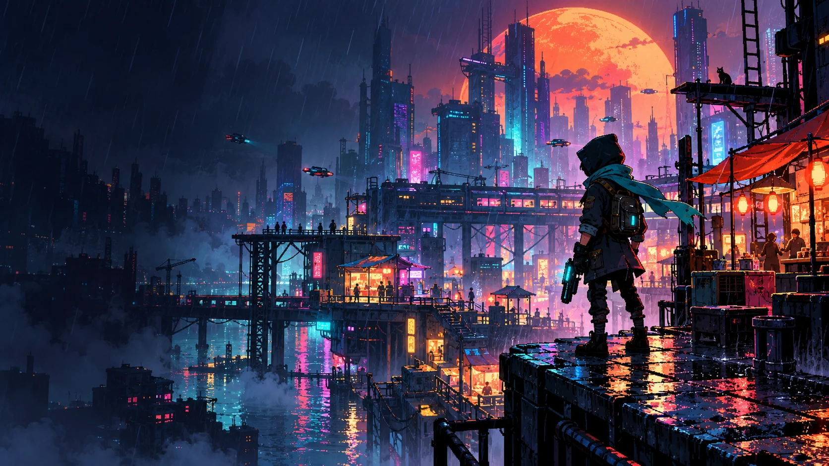 Neon Rain